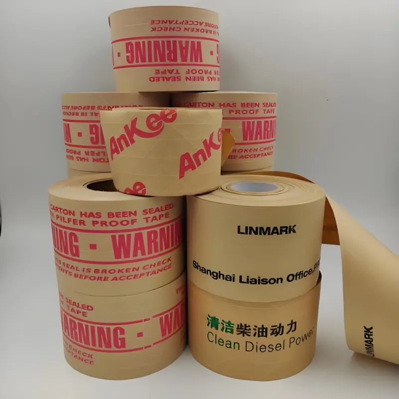 Processen og karakteristika ved trykt tape!